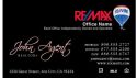 RE/MAX Business Card 018